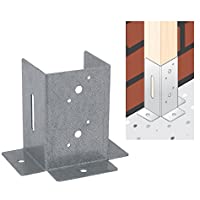 Los mejores  - Domax M126733 - Pletina cuadrada base plana vertical 9 x 9 cm